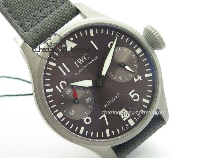 MIROTIME 0329 SunProtective Big Pilot Real PR IW500910 “Patrouille Suisse” ZF 1:1 Best Edition On Gray Nylon Strap 7278